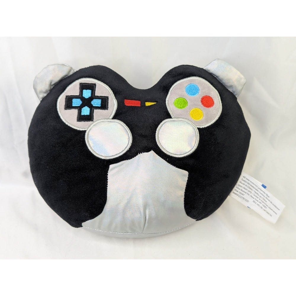 Idea Nuova Video Game Controller Plush Pillow 8 Inch Stuffed Toy